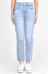 210  Jeans Mom Ankle Cintura Alta