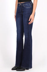 060 Jeans Flare Cintura Media