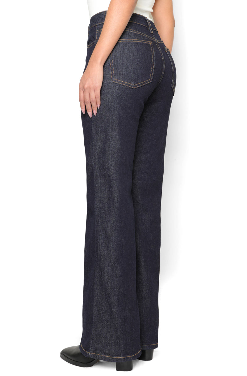 211 Jeans Wide Leg Cintura Alta