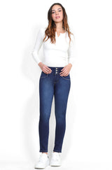 1311 Jeans Skinny Push Up Cintura Baja